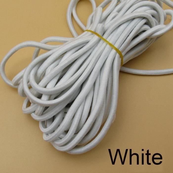 Corde élastique bungee de 8mm pour l'escalade en plein air, la fixation des bagages, la corde de