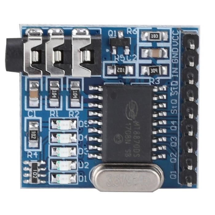 Lot De 10 Modules Décodeur Vocal DTMF MT8870 - Pour Projets électroniques Et Téléphonie