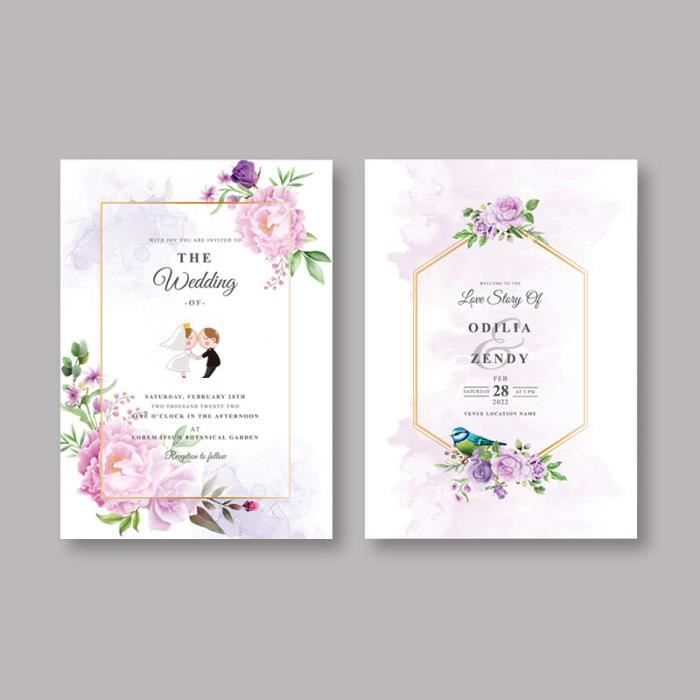 Carte Photo Personnalisée PokeCard - Pour Anniversaire, Mariage, Fiançailles - Personnalisation Texte Et Photo