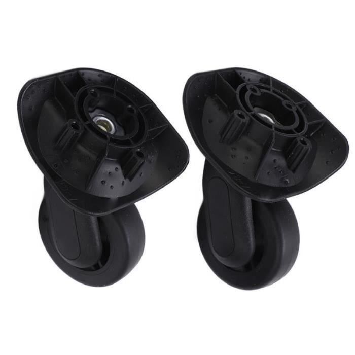 VGEBY Kit 2 Roulettes Valise Pivotantes - Roues De Remplacement Pour Trolley Bagage