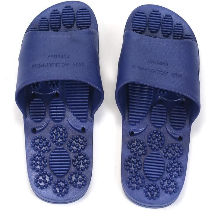 Chaussons Acupression Masseur de Pied Thérapie Magnétique Réflexologie