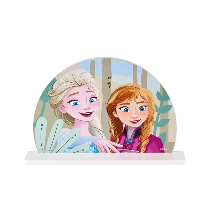 Étagère murale en bois Disney La Reine des Neiges Elsa et Anna Étagère murale en bois Disney La Reine des Neiges Elsa et Anna