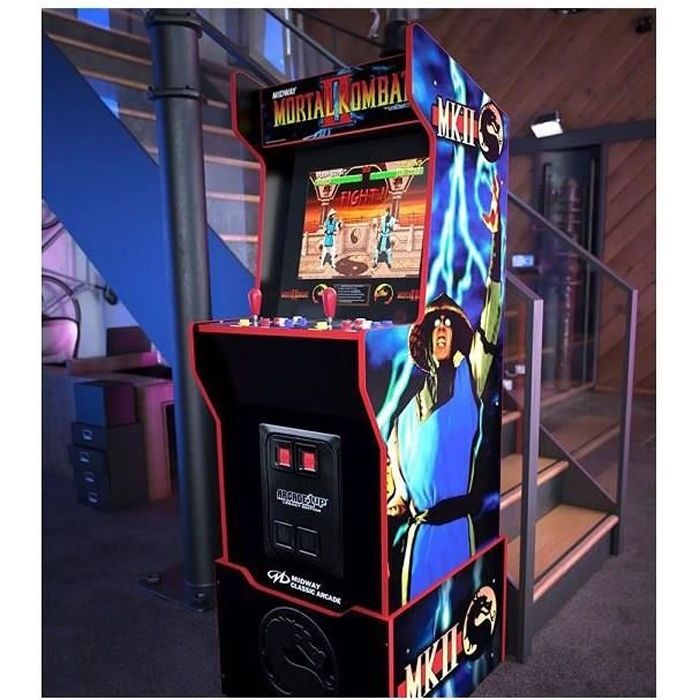 Borne d'arcade Midway Mortal Kombat - EVOLUTION - 12 jeux - Ecran LED 17 pouces