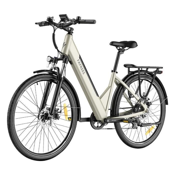 Vélo Électrique FAFREES F28 Pro 27.5 '' Step-through City E-Bike 25Km/h 250W Moteur 36V14.5Ah Batterie Shimano 7 Vitesse Vitesse