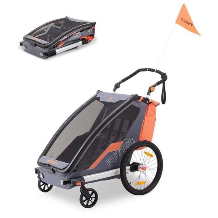 Poussette velo pliable online