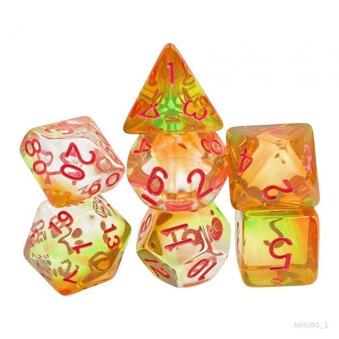 Dés polyédriques de haute qualité, 10 pièces, 10 faces, D10 Dés polyédriques de haute qualité, 10 pièces, 10 faces, D10