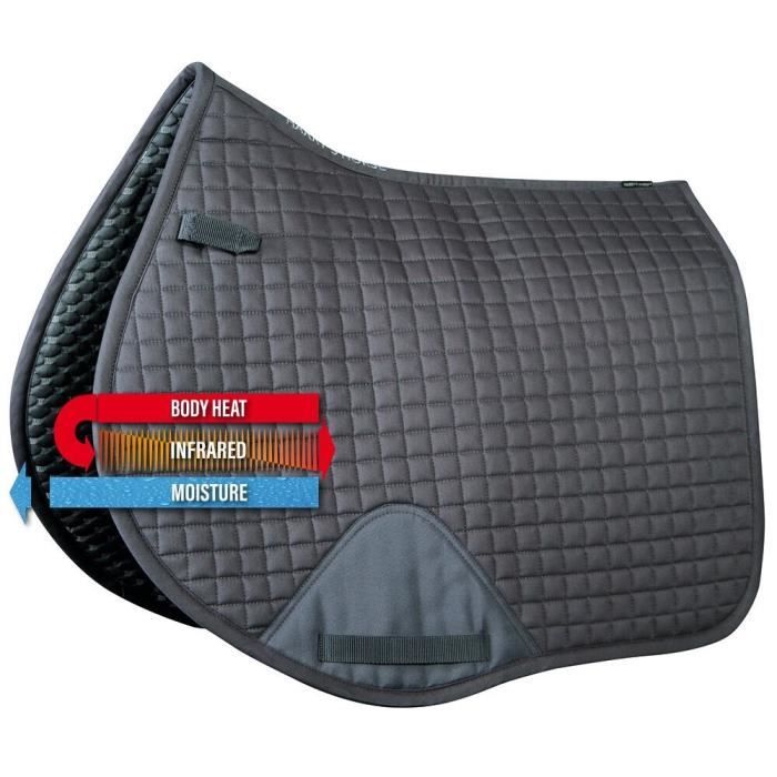 Tapis de selle pour cheval mixte satin Horka Ss22 - paars - Poney
