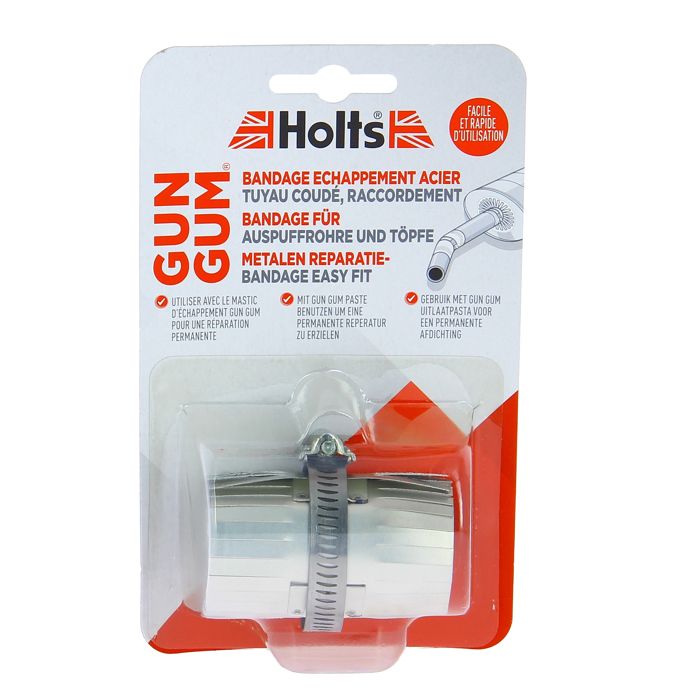 Holts 204416 Flexiwrap – Nastro Isolante E Bendaggio Per Silenziatori, Lunghezza 80cm, Larghezza 11,4cm
