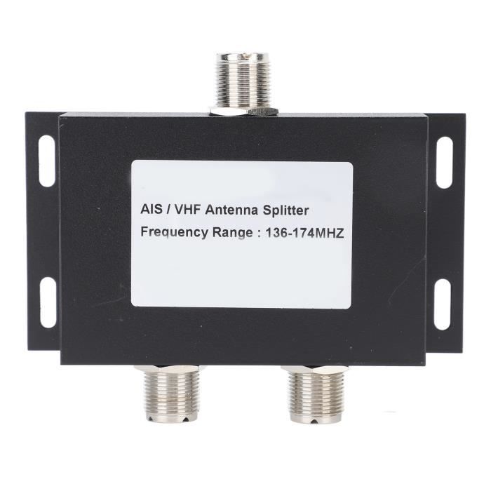 Diviseur De Signal TV Antenne 4 Voies - Compatible TNT, FM, VHF - 1 Entrée Vers 4 Sorties - 5