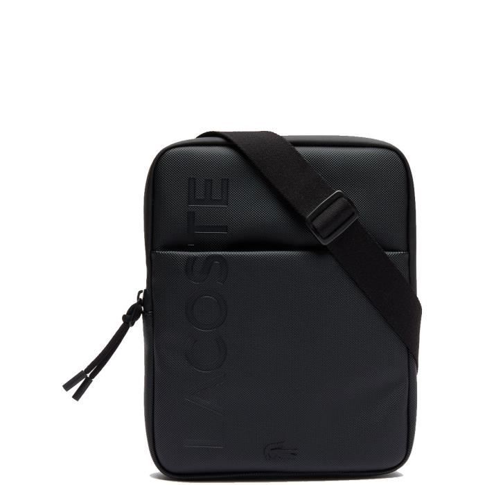 sacoche lacoste noir
