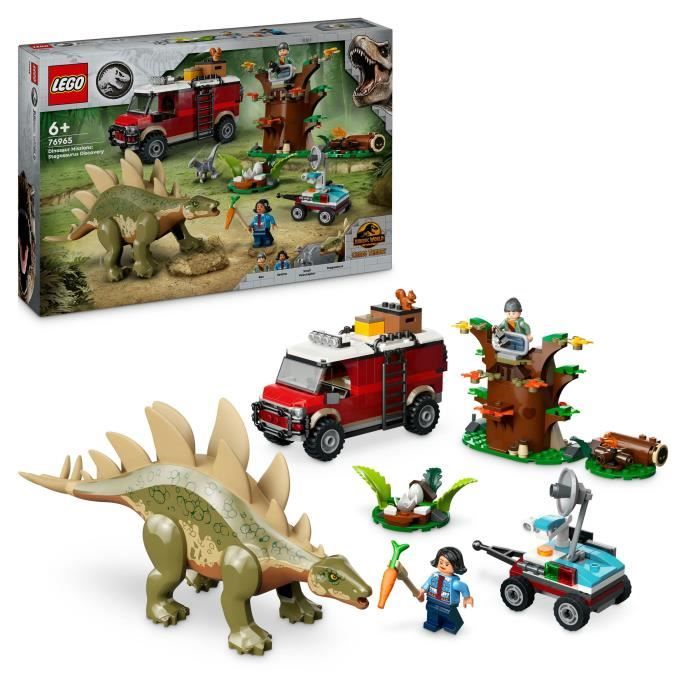 76965 Missions dinosaures : la découverte du stégosaure - vue 8