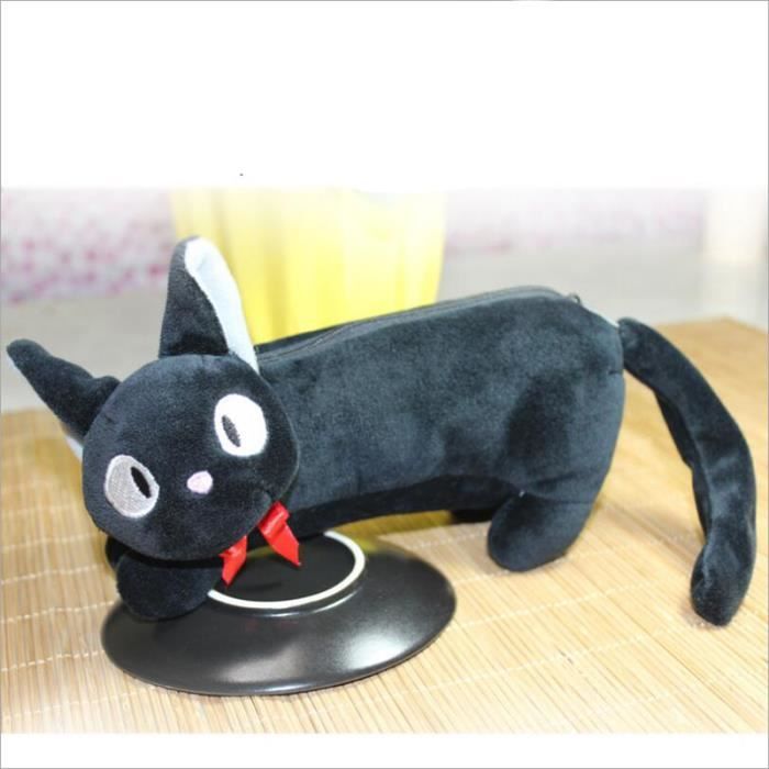 Mcsays Kiki La Petite Sorciere Sac De Rangement Anime Jiji Trousse A Crayons Zippe Peluche Enfant Chat Noir Noir Cdiscount Bagagerie Maroquinerie