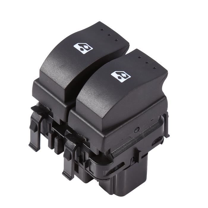 Réparation Voiture DIY Clips Lève-Vitre Électrique - Lot De 2 | Compatible Gauche/Droite | Plastique Blanc | JNNJ Alzacristalli Anteriore Sinistro