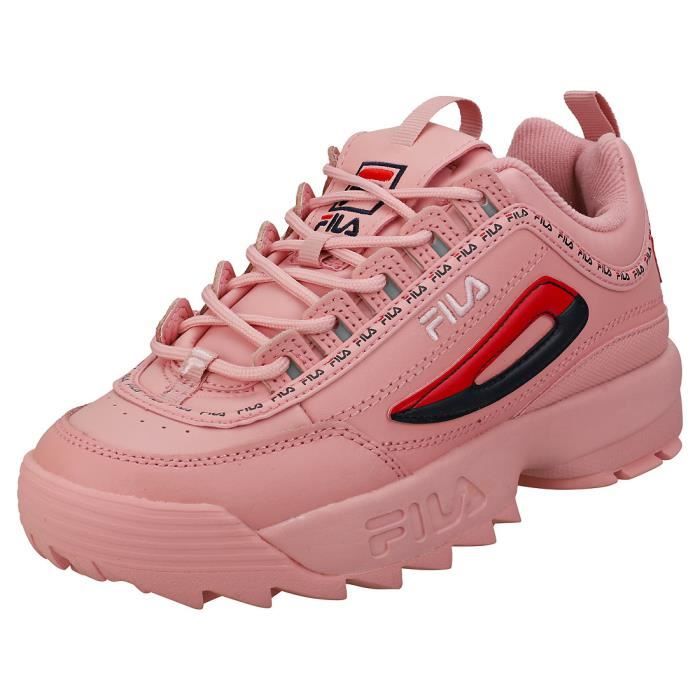 fila disruptor 2 femme bordeaux
