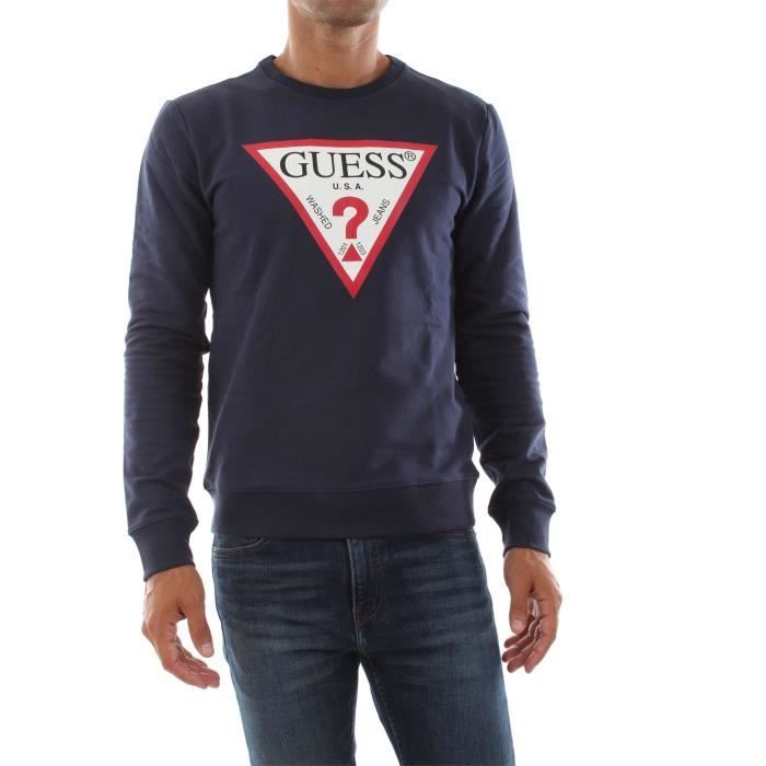 sweat shirt homme guess