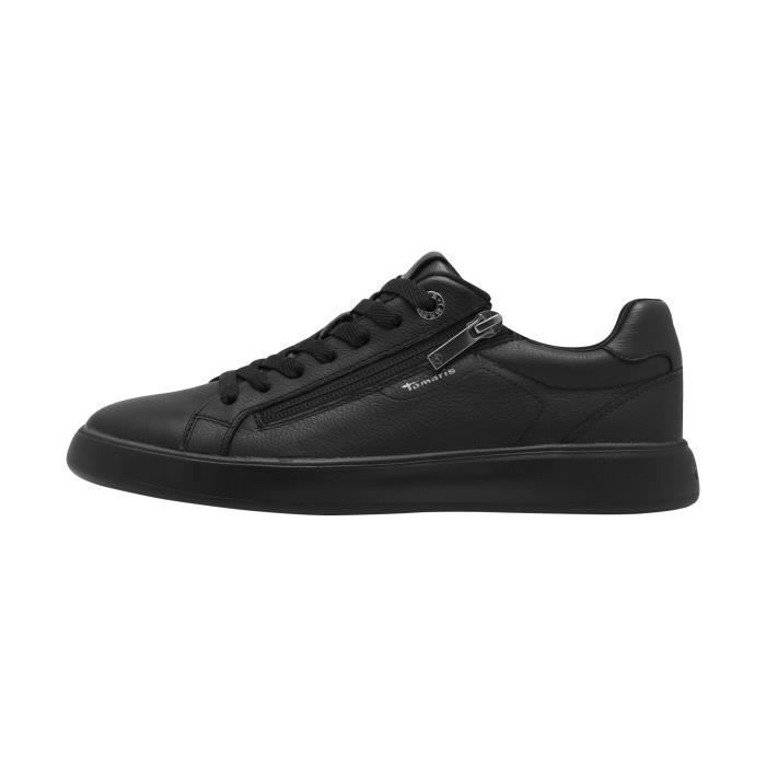 tamaris Basket Cuir Tamaris - Noir