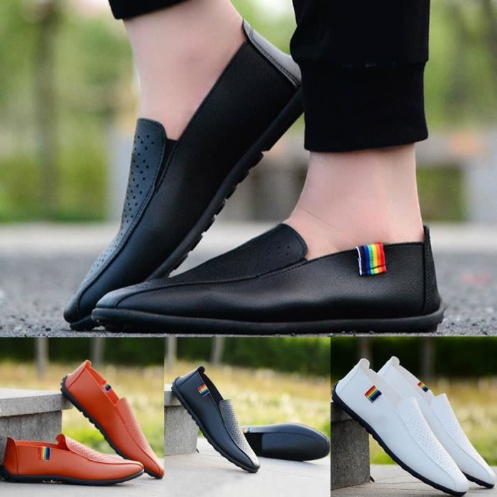chaussure bateau sans lacet