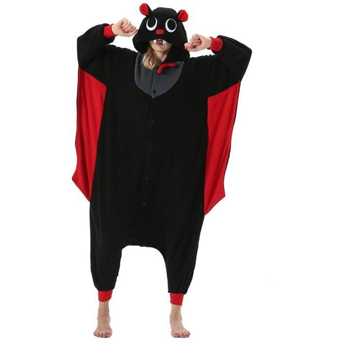 Pyjama Animaux Unisexe Cosplay Halloween Déguisement Adulte Costume Animal Pyjamas Combinaison Cosplay pour Carnaval 