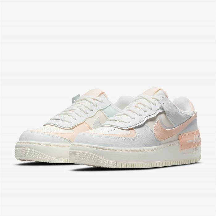 Air Force 1 Low Shadow pastel Femme Baskets AF1 Air Force One Pas Cher Bleu  Bleu - Cdiscount Chaussures