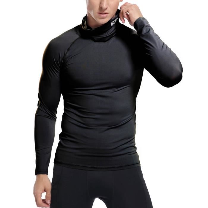 Boohoo Col RoulÃ© Homme Moulant Pull Oversize à épaules Dénudées