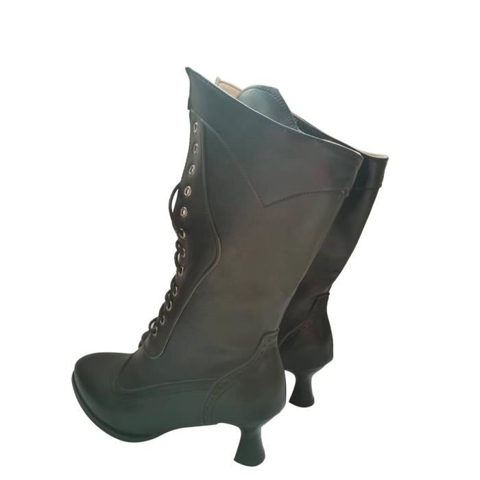 Femme Filles Sweet Bow Noeud Cheville Bottes de pluie Lacet Imperméable Chaussures Neuf E458 