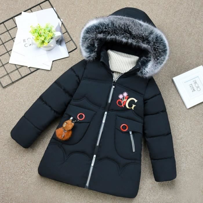 Veste Matelassée Hiver Pour Bébé - Doudoune Légère Imperméable à Capuche - Garçon Et Fille - Parka Neige