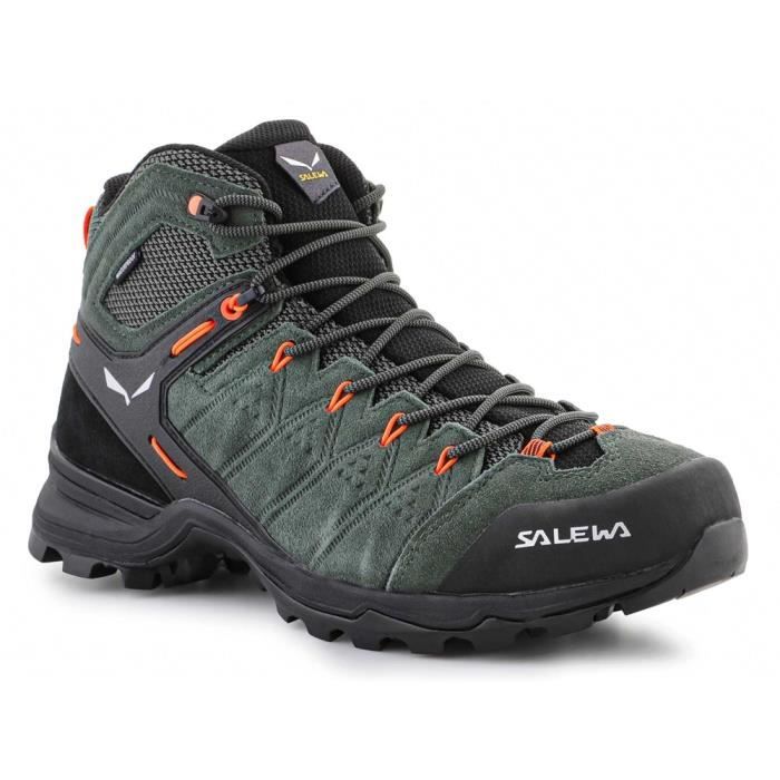 Chaussures de randonnée - SALEWA - MS Alp Mate Mid WP - Vert - Respirantes - Homme Chaussures de randonnée - SALEWA - MS Alp Mate Mid WP - Vert - Respirantes - Homme