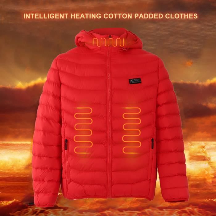 Blouson chauffant femme chauffe-manteau intelligent avec contrôle de la  température • Mon Blouson