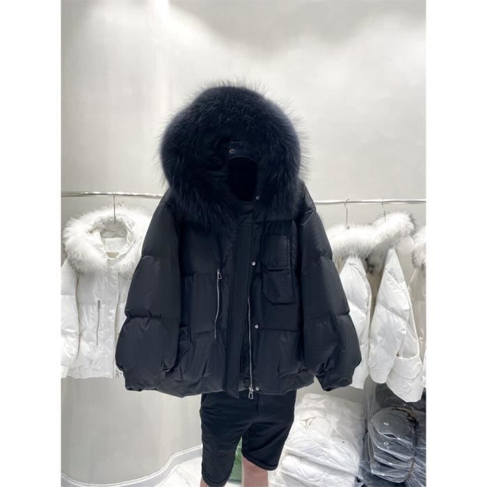 Gilet Schott NYC Homme - Duvet Plume De Canard, Vintage, Noir, Taille L