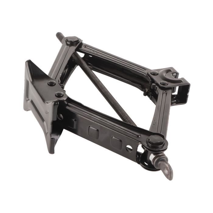 Cric Ciseaux 2 Tonnes Pour Voiture - Hauteur 105-385mm, Portable Pour Dépannage Pneu