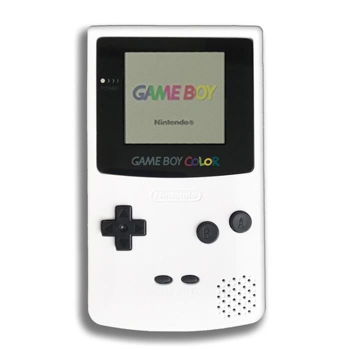 Game Boy Color - White / Blanc - Cdiscount Jeux vidéo