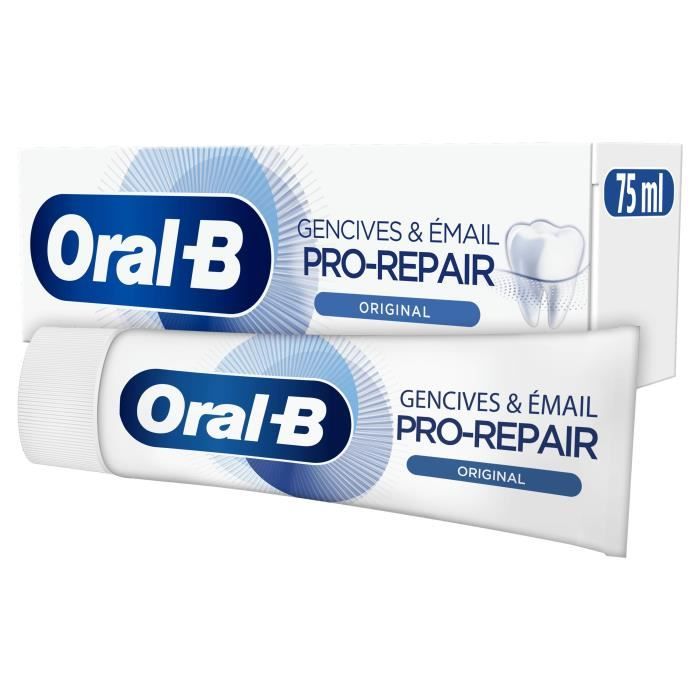 ORAL-B Dentifrice Pro-Repair Gencives et Émail - 75 ml