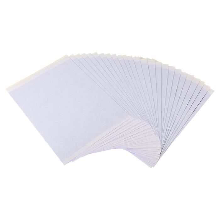 Cridoz – Lot de 35 feuilles de papier transfert pour tatouage format A4