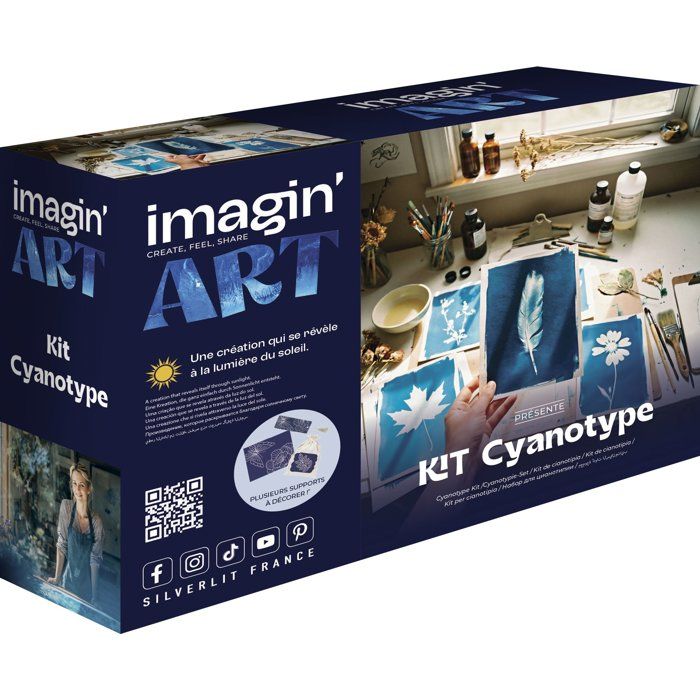Kit de création artistique - Silverlit – Imagin’Art - Kit Cyanotype