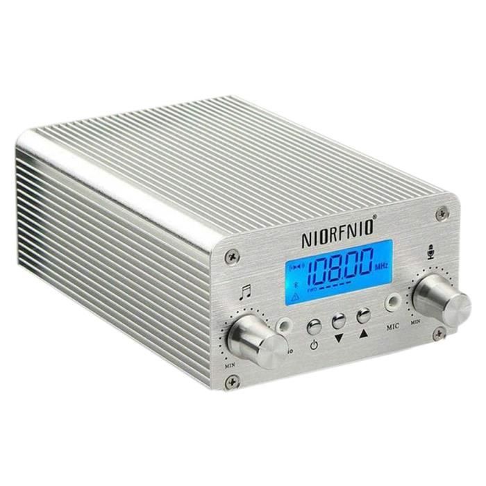 Niorfnio NIO-T15B 15W PLL FM Radio stéréo transmetteur FM