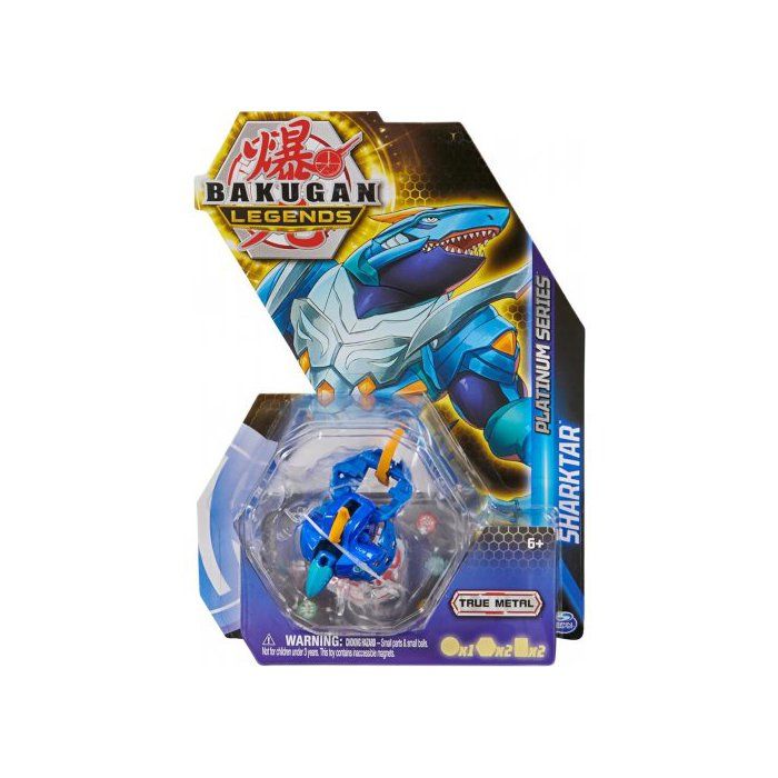 Comparer les prix de Coffret Bakugan Pack Legends Sharktar Boule bleue Figurine Platinum Serie 4 Set Jouet Garcon et Carte animal