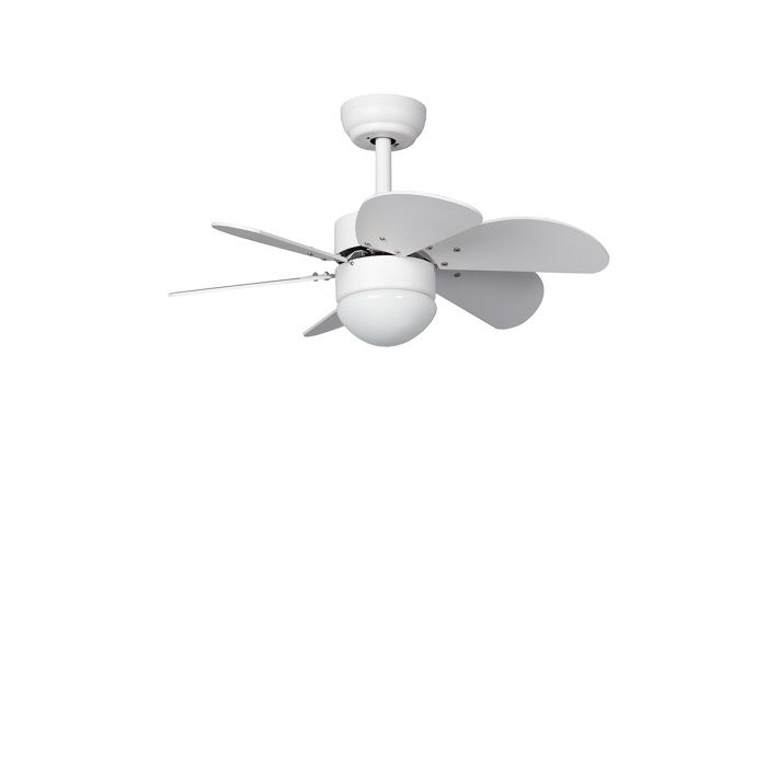 Ventilateur de Plafond Silencieux Orion Blanc 81cm Moteur DC Blanc - Techbrey