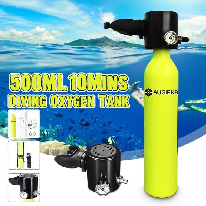 Innytund - Mini Bouteille De Plongée 0.5L Portable - 3000 PSI - Pour Plongée Récréative