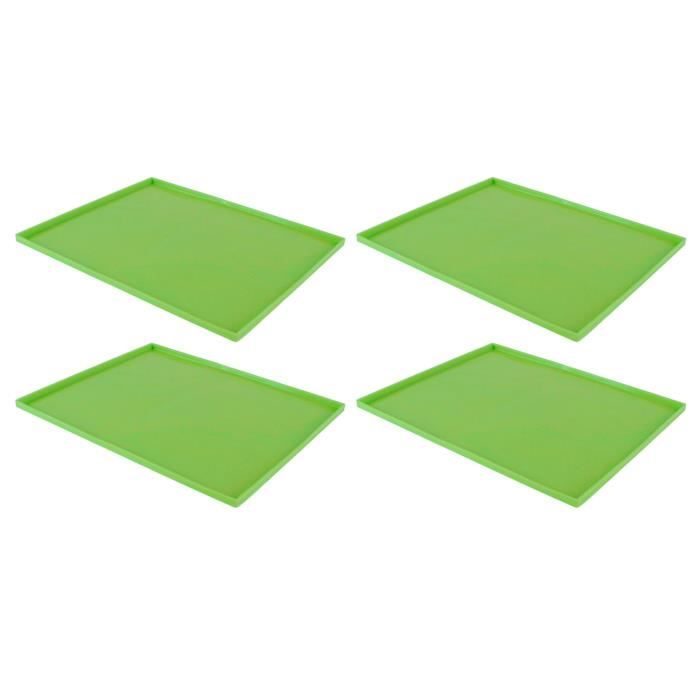 Lot de 12 feuilles de déshydratation alimentaire, plateaux en maille de silicone pour déshydrateur et lyophilisateur, tapis anti-adhésifs pour la viande, les herbes et la pâtisserie (28 x 20 cm