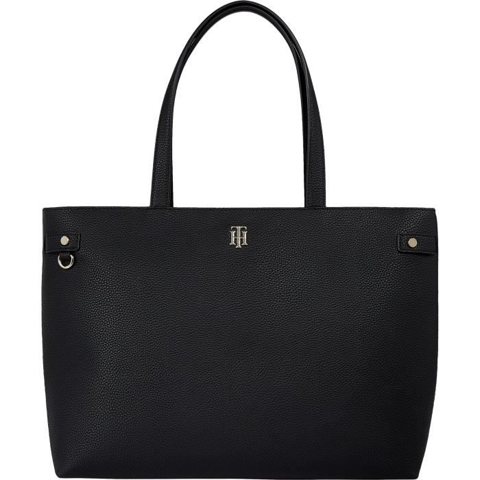 Sac cabas noir tommy hilfiger sale