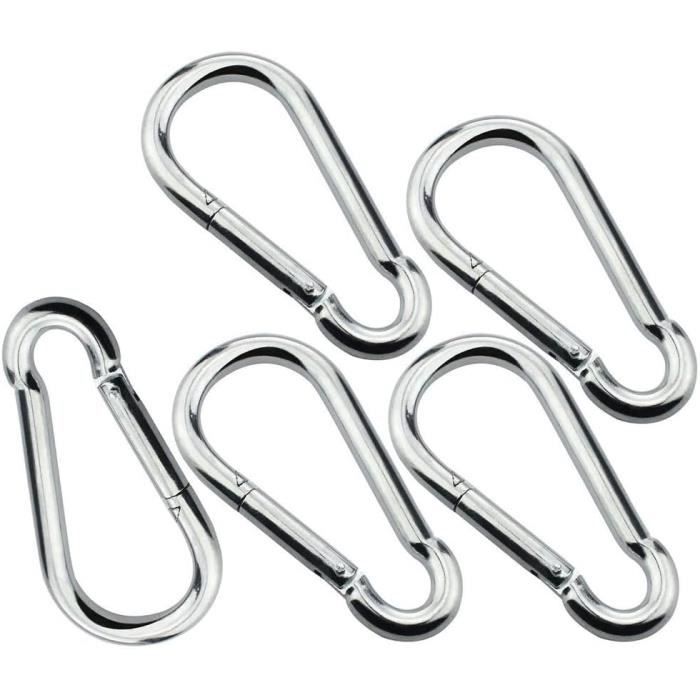 FresKaro Mousqueton D'Escalade, Mousquetons En Aluminium