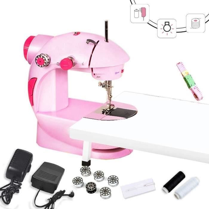 Mini Machine à Coudre Pour Enfants et Débutants, Portable et Légère, 2 Mini Machine à Coudre Pour Enfants et Débutants, Portable et Légère, 2