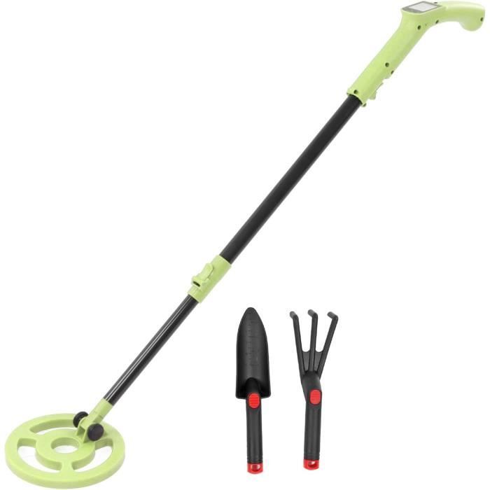 Détecteur De Métaux Portable Tisey - Pour Enfants Et Adultes, Bobine étanche IP68, Longueur Réglable, Rechargeable | Idéal Plage Et Plein Air