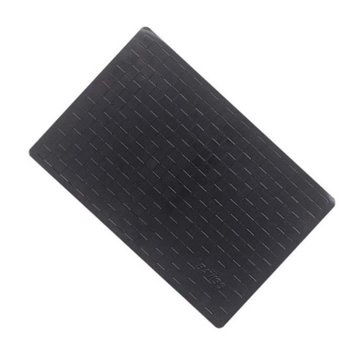 4 x Lilware Antislip Sticky Mat Tapis Antidérapant Collant pour Tableau de  Bord de Voiture ou Toute autre Surface. 2 x Noir et 2 x Transparent Pads 