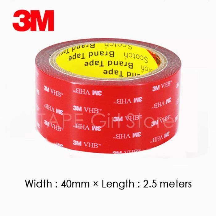 Ruban Adhésif Duct Tape Rouge Yofo 2cm X 10m - Heavy Duty Étanche Et Ultra Résistant