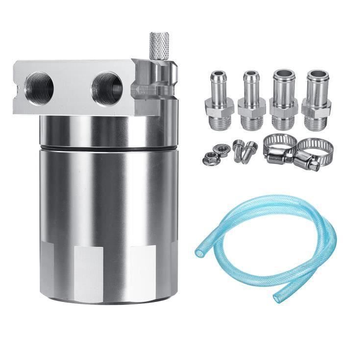Récupérateur D'Huile Moteur Universel Alliage Aluminium - Réservoir Capture Huile Voiture