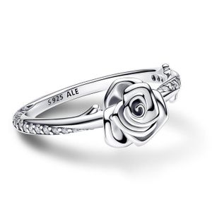 BAGUE Femme Ouverte en ARGENT 925 rhodié - TAILLE 52 DISPONIBLE - Neuve