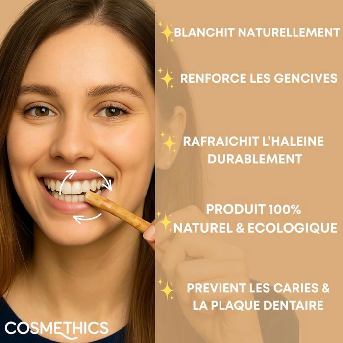 Dentifrice Dabur Miswak - 4 Tubes De 75g, Blanchiment Naturel, Sans Alcool