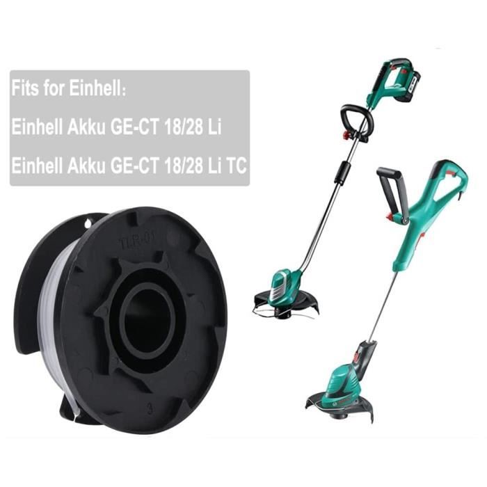 Bobine Fil De Rechange Einhell Pour Débroussailleuse GE-CT 18/30 Li - 5m Nylon 1.6mm