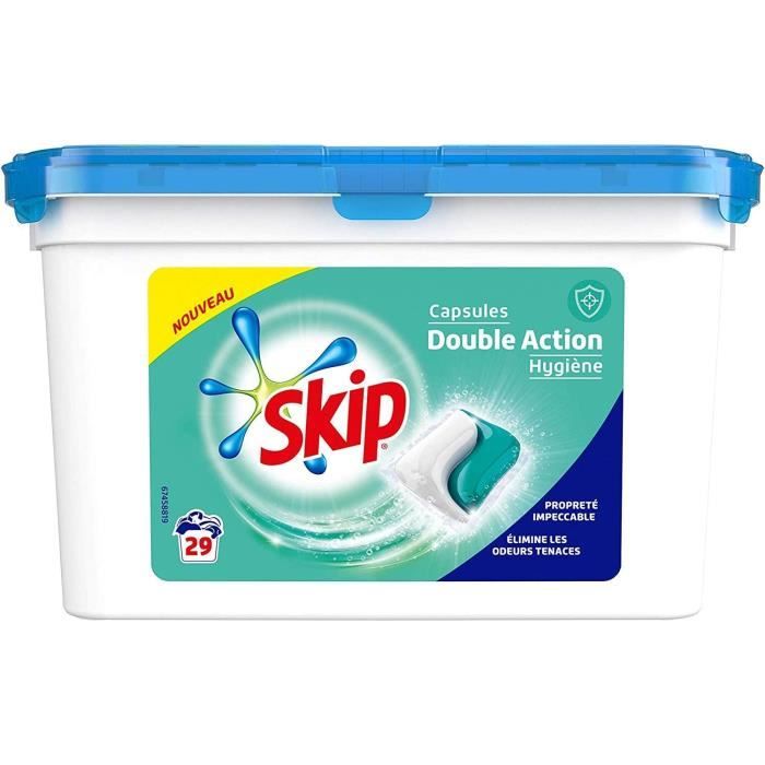 Lessive Double Action x87Capsules Duo HygièneNettoyage en ...